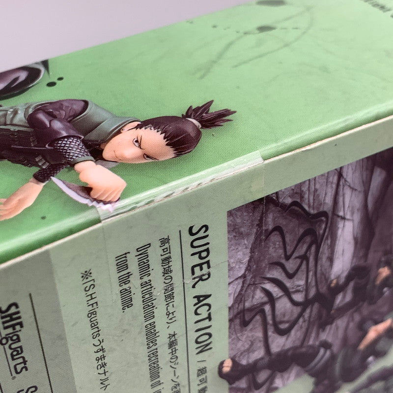 【現状渡し品】 S.H.F 奈良シカマル NARUTO 疾風伝 ナルト　十手先を見抜く頭脳 塗装済み 可動フィギュア 051-260914-hu-18-min 万代Net店