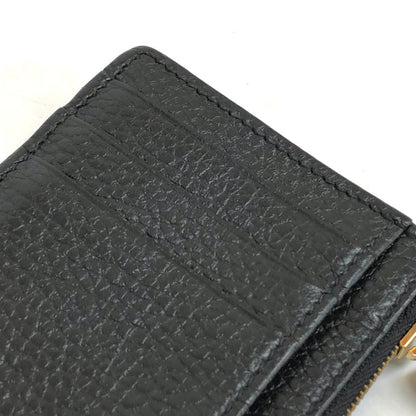 【中古品】【メンズ/レディース】 GUCCI グッチ フラグメントケース 657589 GGマーモントロゴ コインケース カードケース ミニ財布 ミニウォレット 181-250716-rs-03-fur カラー：ブラック 万代Net店