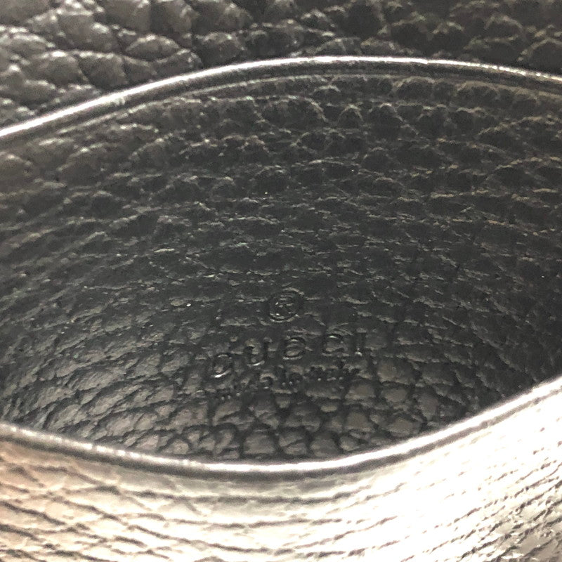 【中古品】【メンズ/レディース】 GUCCI グッチ フラグメントケース 657589 GGマーモントロゴ コインケース カードケース ミニ財布 ミニウォレット 181-250716-rs-03-fur カラー：ブラック 万代Net店