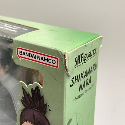 【現状渡し品】 S.H.F 奈良シカマル NARUTO 疾風伝 ナルト　十手先を見抜く頭脳 塗装済み 可動フィギュア 051-260914-hu-18-min 万代Net店
