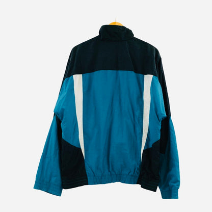 【現状渡し品】【メンズ】 NIKE ナイキ 90S ナイロンジャケット アウター 146-251023-hn-04-fur サイズ：不明 カラー：ブラック/ターコイズ系 万代Net店