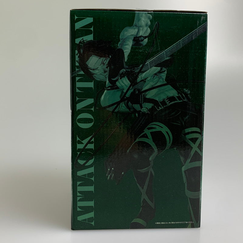 【中古品】 一番くじ 進撃の巨人　地鳴らし　B賞　リヴァイ　俺達が夢見た世界 フィギュア 052-260713-hu-10-min 万代Net店