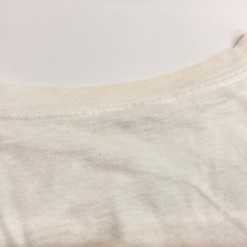 【ジャンク品】【メンズ】 EVANS 90S "I'M NOT OPINIONATED" S/S TEE 半袖 Tシャツ トップス 古着 ヴィンテージ 146-260622-rs-09-fur サイズ：L カラー：ホワイト 万代Net店