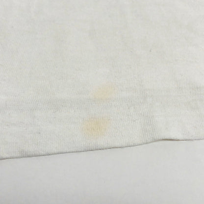 【ジャンク品】【メンズ】 EVANS 90S "I'M NOT OPINIONATED" S/S TEE 半袖 Tシャツ トップス 古着 ヴィンテージ 146-260622-rs-09-fur サイズ：L カラー：ホワイト 万代Net店