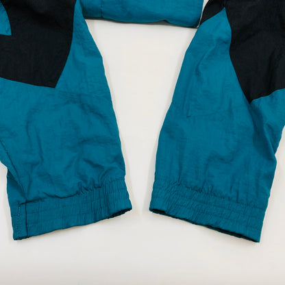 【現状渡し品】【メンズ】 NIKE ナイキ 90S ナイロンジャケット アウター 146-251023-hn-04-fur サイズ：不明 カラー：ブラック/ターコイズ系 万代Net店