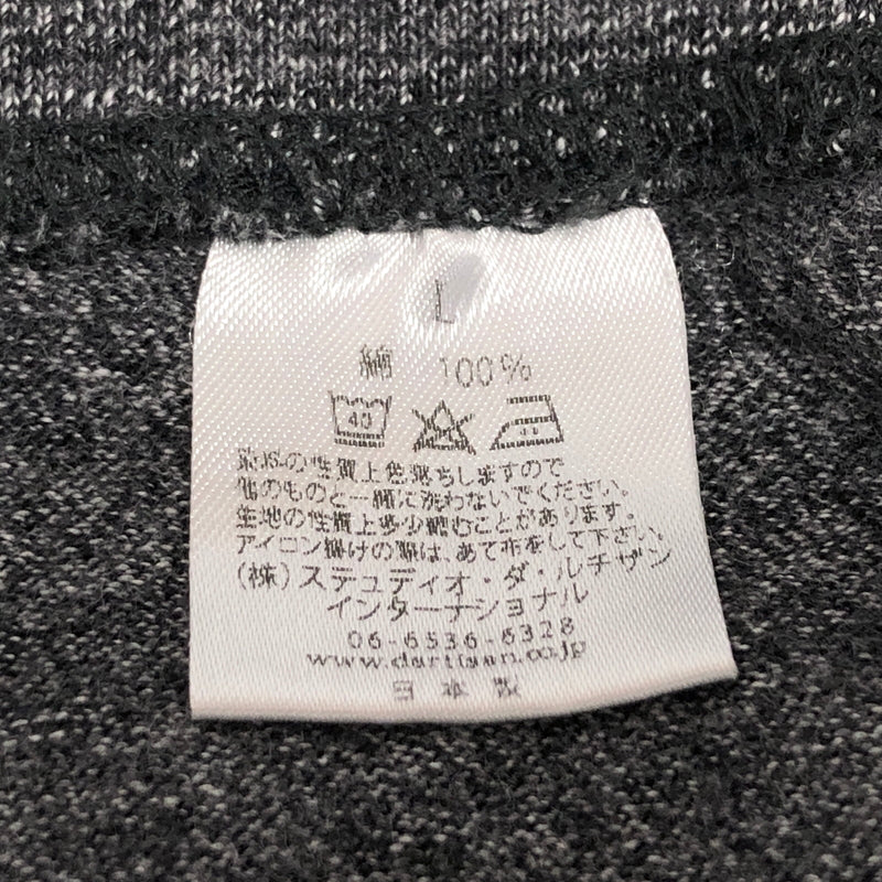 【中古品】【メンズ】 STUDIO D'ARTISAN ステュディオダルチザン L/S TEE 長袖 Tシャツ ロンT トップス 古着 145-260910-rs-07-fur サイズ：L カラー：グレー 万代Net店