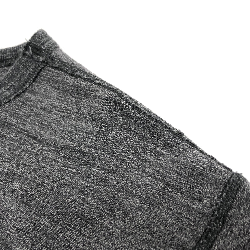 【中古品】【メンズ】 STUDIO D'ARTISAN ステュディオダルチザン L/S TEE 長袖 Tシャツ ロンT トップス 古着 145-260910-rs-07-fur サイズ：L カラー：グレー 万代Net店