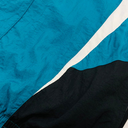 【現状渡し品】【メンズ】 NIKE ナイキ 90S ナイロンジャケット アウター 146-251023-hn-04-fur サイズ：不明 カラー：ブラック/ターコイズ系 万代Net店