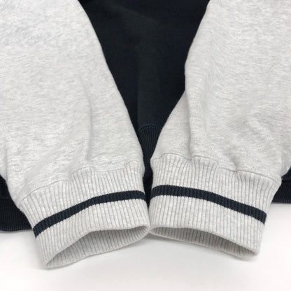 【中古品】【メンズ】 XLARGE エクストララージ RETRO CREWNECK SWEAT 101233012025 レトロクルーネックスウェット 切り替え トレーナー 長袖 トップス 古着 142-260910-rs-08-fur サイズ：L カラー：ブラック/グレー 万代Net店
