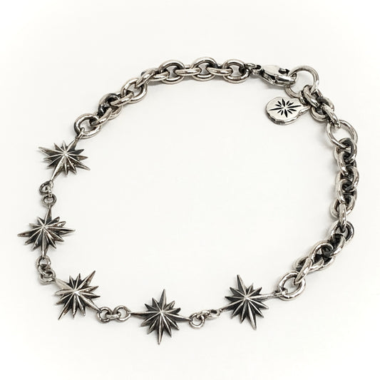 【中古品】【メンズ/レディース】 SAAD サード SUN SYMBOL BRACELET サンシンボル ブレスレット シルバー 925 アクセサリー 191-260622-rs-03-fur カラー：シルバー 万代Net店