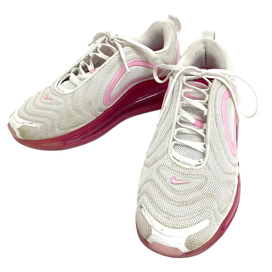 【現状渡し品】【レディース】 NIKE ナイキ ウィメンズ エアマックス 720 スニーカー 靴 160-251216-yu-05-fur サイズ：26cm カラー：ホワイト/ピンク 万代Net店