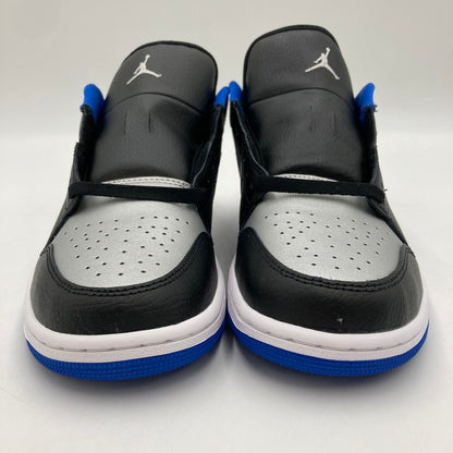 【未使用品】【メンズ】 NIKE ナイキ 553558-007/AIR JORDAN 1 LOW BLACK GAME ROYAL METALLIC PLATINUM 160-250314-NS-6-iwa サイズ：28 カラー：ブラック ブルー 万代Net店