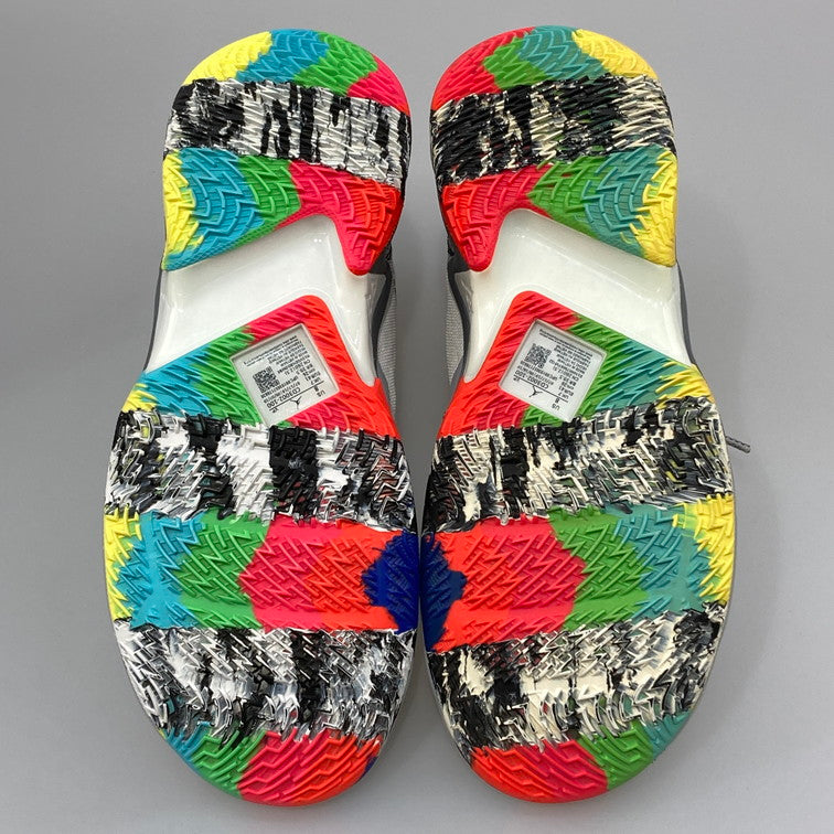 【中古美品】【メンズ】 NIKE ナイキ CD3002-100 JORDAN WHY NOT ZER0.3 PF 靴 スニーカー レインボー マルチカラー 160-251220-WA-03-iwa サイズ：26cm カラー：グレー 万代Net店