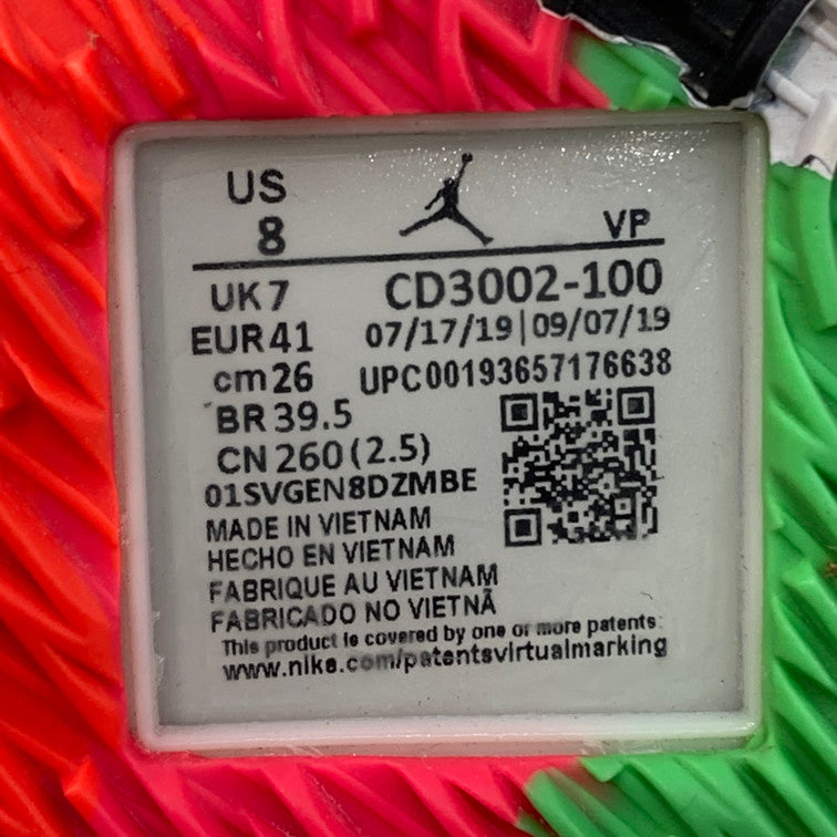 【中古美品】【メンズ】 NIKE ナイキ CD3002-100 JORDAN WHY NOT ZER0.3 PF 靴 スニーカー レインボー マルチカラー 160-251220-WA-03-iwa サイズ：26cm カラー：グレー 万代Net店