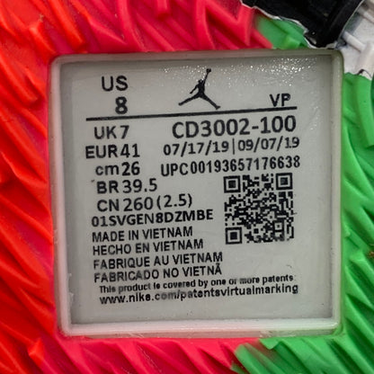 【中古美品】【メンズ】 NIKE ナイキ CD3002-100 JORDAN WHY NOT ZER0.3 PF 靴 スニーカー レインボー マルチカラー 160-251220-WA-03-iwa サイズ：26cm カラー：グレー 万代Net店