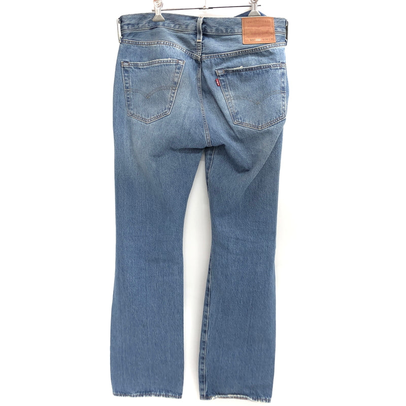 【中古品】【メンズ】 LEVI'S リーバイス 501 DENIM PANTS 00501-3375 デニムパンツ 150周年モデル Gパン ボトムス ダメージ加工 古着 158-260910-rs-10-fur サイズ：W34×L32 カラー：インディゴ 万代Net店