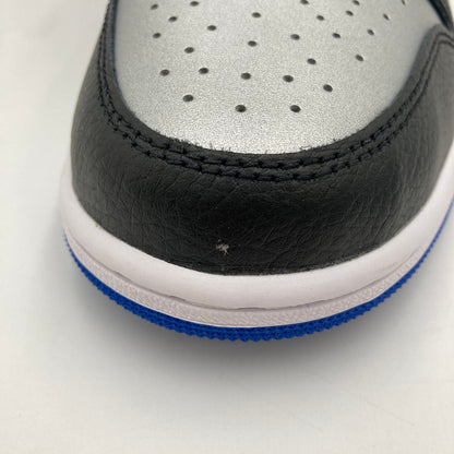 【未使用品】【メンズ】 NIKE ナイキ 553558-007/AIR JORDAN 1 LOW BLACK GAME ROYAL METALLIC PLATINUM 160-250314-NS-6-iwa サイズ：28 カラー：ブラック ブルー 万代Net店