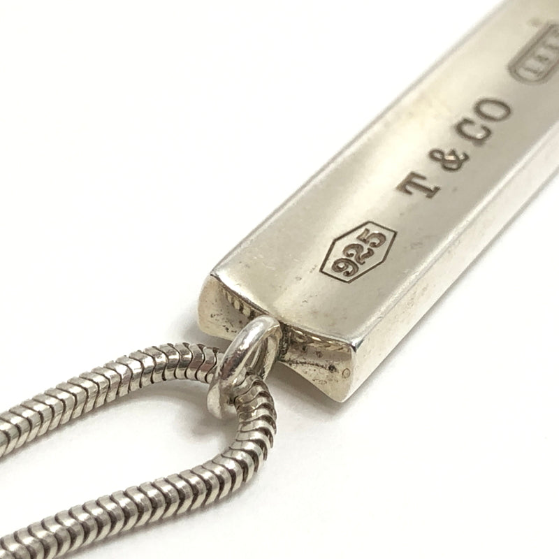 【中古品】【メンズ/レディース】 TIFFANY＆Co. ティファニー 1837 BAR NECKLACE ネックレス シルバー 925 アクセサリー 182-260623-rs-01-fur カラー：シルバー 万代Net店