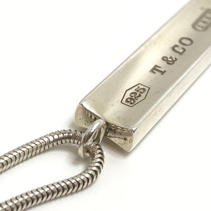 【中古品】【メンズ/レディース】 TIFFANY＆Co. ティファニー 1837 BAR NECKLACE ネックレス シルバー 925 アクセサリー 182-260623-rs-01-fur カラー：シルバー 万代Net店
