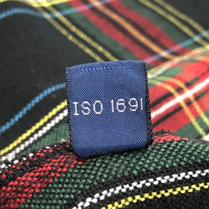 【中古品】【メンズ】 CLAYBROOKE クレイブルック 80S CHECK LS ACRYLIC SHIRT チェックシャツ 長袖 トップス 古着 ヴィンテージ 146-260623-rs-02-fur サイズ：L カラー：ブラック/レッド/グリーン 万代Net店