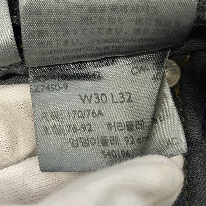 【中古品】【メンズ】 LEVI'S リーバイス PC9-05527-0527 刻印4001 メキシコ製 527 SLIM BOOTSCUT DENIM PANTS スリム ブーツカット デニム パンツ ボトムス ズボン 158-260629-cs-17-izu サイズ：W30 L32 カラー：ブラック 万代Net店