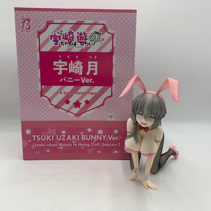 【中古品】 宇崎ちゃんは遊びたい！ω 宇崎月 バニーVer. 1/4 完成品フィギュア[フリーイング] 053-251107-ns-2-tei 万代Net店