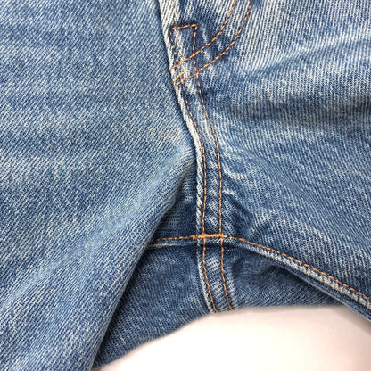 【中古品】【メンズ】 LEVI'S リーバイス 501 DENIM PANTS 00501-3375 デニムパンツ 150周年モデル Gパン ボトムス ダメージ加工 古着 158-260910-rs-10-fur サイズ：W34×L32 カラー：インディゴ 万代Net店