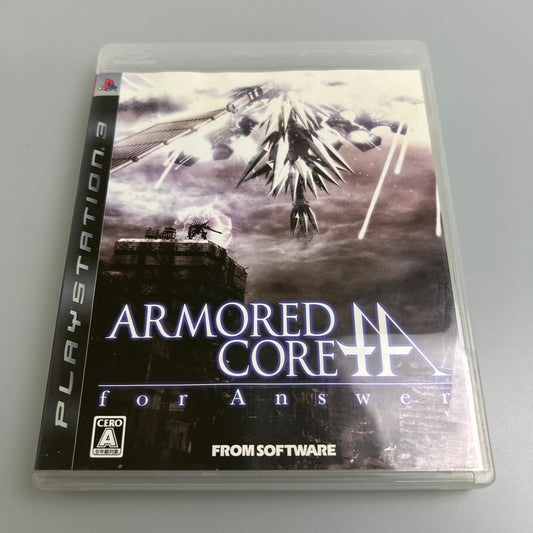 【現状渡し品】 ARMORED CORE for Answer PS3 ソフト CERO:A 023-260222-zi-05-min 万代Net店