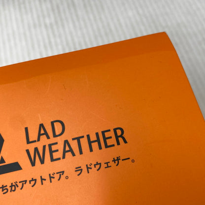 【中古美品】【メンズ/レディース】 LAD WEATHER ラドウェザー LAD017 SOLAR ANALOG WATCH ソーラー アナログ ウォッチ 時計 198-260630-kh-02-izu カラー：ブラック 万代Net店