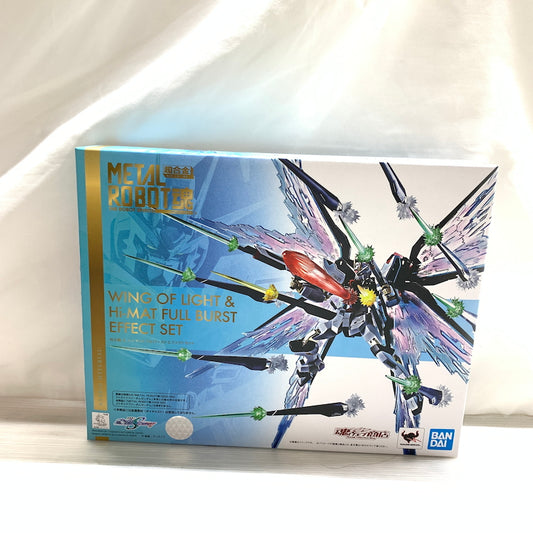 【中古美品】 METAL ROBOT魂 ＜SIDE MS＞ 光の翼＆ハイマットフルバーストエフェクトセット 056-260526-MS-03-min 万代Net店
