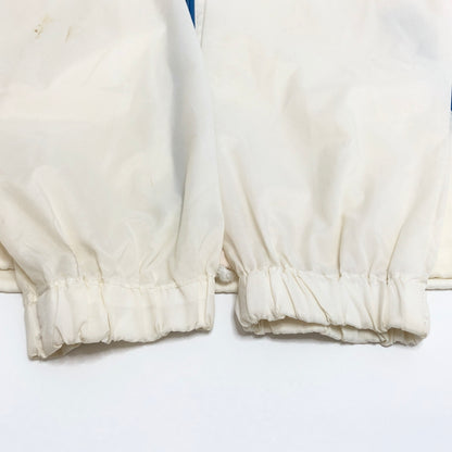 【現状渡し品】【メンズ】 OLD ADIDAS オールドアディダス 80S NYLON FULL ZIP JACKET ADS-200 ナイロンジャケット トラックジャケット ブルゾン アウター 古着 ヴィンテージ 146-260623-rs-09-fur サイズ：M カラー：ホワイト/ブルー 万代Net店