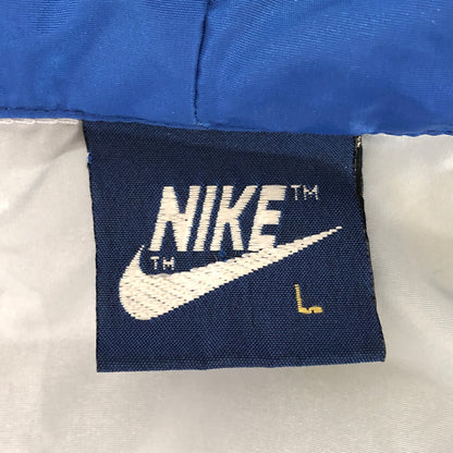 【ジャンク品】【メンズ】 OLD NIKE オールドナイキ 80S NYLON JACKET ナイロンジャケット ライトアウター古着 ヴィンテージ 146-260625-rs-01-fur サイズ：L カラー：ブルー/グレー 万代Net店