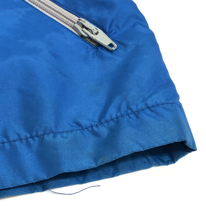 【ジャンク品】【メンズ】 OLD NIKE オールドナイキ 80S NYLON JACKET ナイロンジャケット ライトアウター古着 ヴィンテージ 146-260625-rs-01-fur サイズ：L カラー：ブルー/グレー 万代Net店