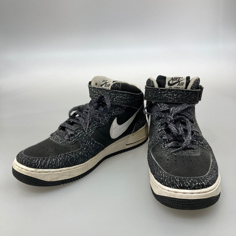 【中古品】【メンズ】 NIKE ナイキ 315123-022 AIR FORCE 1 MID 07 靴 スニーカー 本体のみ（箱なし） 160-251221-WA-02-iwa サイズ：27.5cm カラー：ブラック ホワイト 万代Net店
