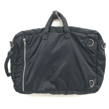 【現状渡し品】【メンズ】 PORTER ポーター TANKER 3WAY BRIEFCASE ブリーフケース ビジネスバッグ ショルダーバッグ リュック 鞄 吉田カバン 188-250717-rs-05-fur カラー：ブラック 万代Net店