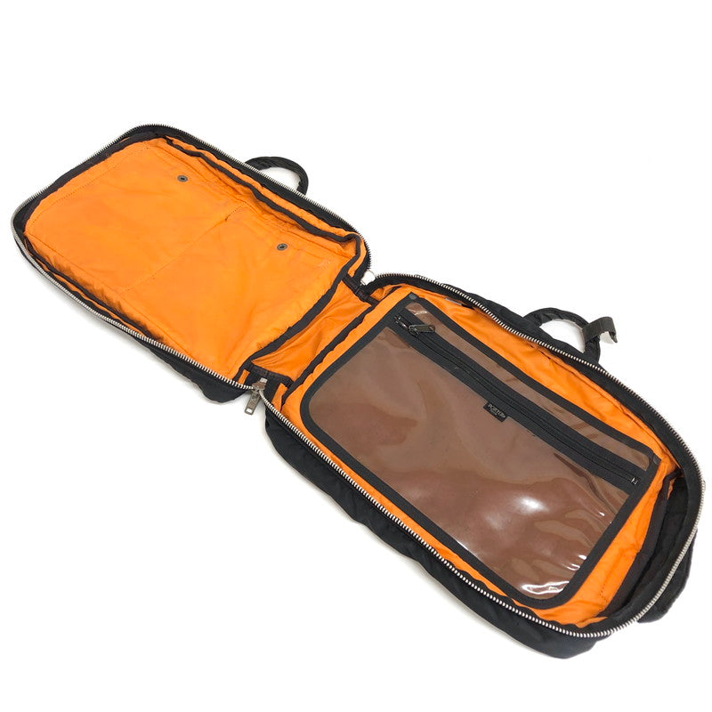 【現状渡し品】【メンズ】 PORTER ポーター TANKER 3WAY BRIEFCASE ブリーフケース ビジネスバッグ ショルダーバッグ リュック 鞄 吉田カバン 188-250717-rs-05-fur カラー：ブラック 万代Net店
