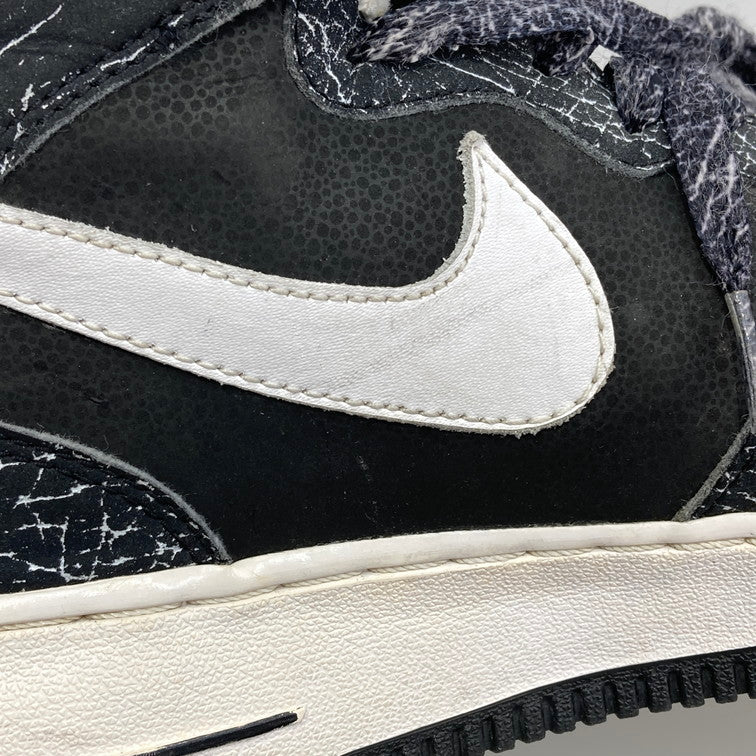 【中古品】【メンズ】 NIKE ナイキ 315123-022 AIR FORCE 1 MID 07 靴 スニーカー 本体のみ（箱なし） 160-251221-WA-02-iwa サイズ：27.5cm カラー：ブラック ホワイト 万代Net店