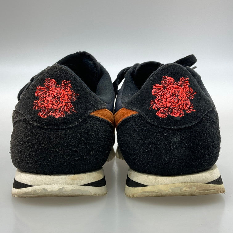 【中古品】【メンズ】 NIKE ナイキ 816562-001 CORTEZ BASIC PREMIUM QS BLACK/BLACK-SAIL 靴 スニーカー 160-251221-WA-04-iwa サイズ：27cm カラー：ブラック オレンジ 万代Net店