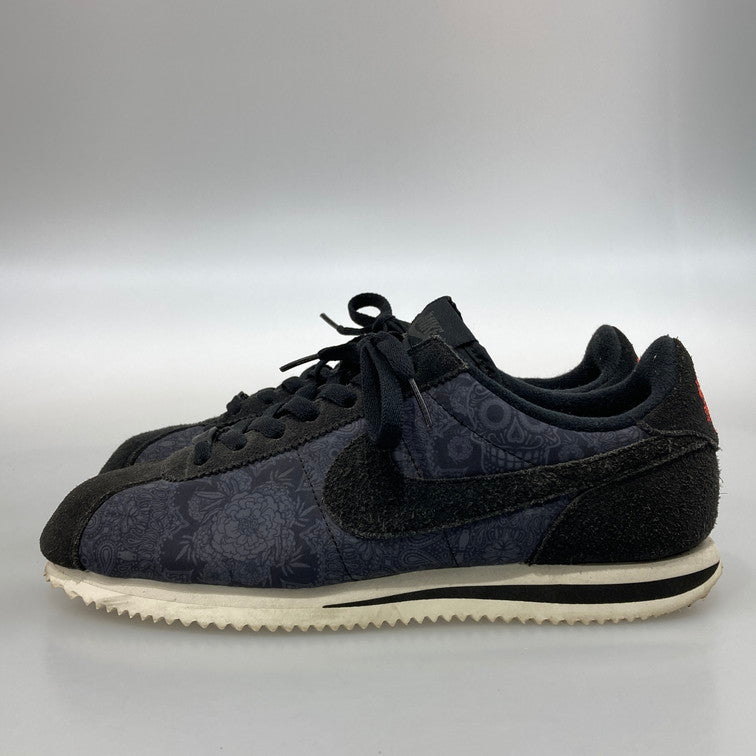 【中古品】【メンズ】 NIKE ナイキ 816562-001 CORTEZ BASIC PREMIUM QS BLACK/BLACK-SAIL 靴 スニーカー 160-251221-WA-04-iwa サイズ：27cm カラー：ブラック オレンジ 万代Net店