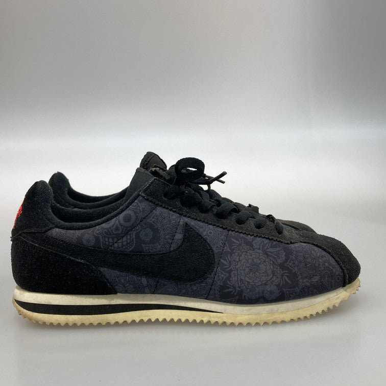【中古品】【メンズ】 NIKE ナイキ 816562-001 CORTEZ BASIC PREMIUM QS BLACK/BLACK-SAIL 靴 スニーカー 160-251221-WA-04-iwa サイズ：27cm カラー：ブラック オレンジ 万代Net店