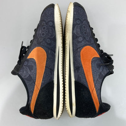 【中古品】【メンズ】 NIKE ナイキ 816562-001 CORTEZ BASIC PREMIUM QS BLACK/BLACK-SAIL 靴 スニーカー 160-251221-WA-04-iwa サイズ：27cm カラー：ブラック オレンジ 万代Net店