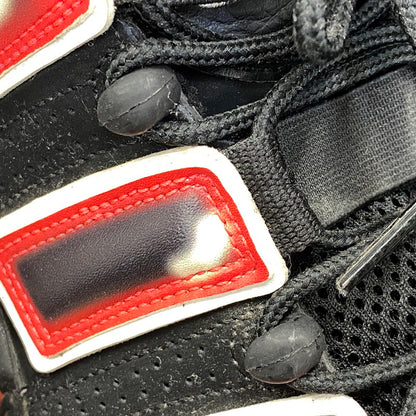 【中古品】【メンズ/レディース】 NIKE ナイキ CJ6129-001 AIR MORE UPTEMPO エア モア アップテンポ スニーカー 靴 160-260811-kh-10-izu サイズ：26 カラー：BLACK/WHITE-LASER CRIMSON 万代Net店
