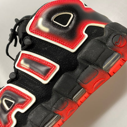 【中古品】【メンズ/レディース】 NIKE ナイキ CJ6129-001 AIR MORE UPTEMPO エア モア アップテンポ スニーカー 靴 160-260811-kh-10-izu サイズ：26 カラー：BLACK/WHITE-LASER CRIMSON 万代Net店