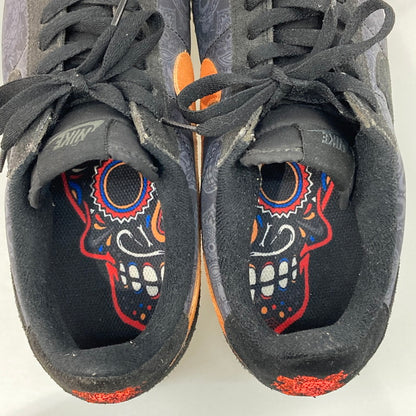 【中古品】【メンズ】 NIKE ナイキ 816562-001 CORTEZ BASIC PREMIUM QS BLACK/BLACK-SAIL 靴 スニーカー 160-251221-WA-04-iwa サイズ：27cm カラー：ブラック オレンジ 万代Net店