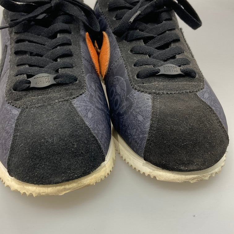 【中古品】【メンズ】 NIKE ナイキ 816562-001 CORTEZ BASIC PREMIUM QS BLACK/BLACK-SAIL 靴 スニーカー 160-251221-WA-04-iwa サイズ：27cm カラー：ブラック オレンジ 万代Net店