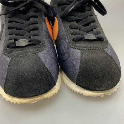 【中古品】【メンズ】 NIKE ナイキ 816562-001 CORTEZ BASIC PREMIUM QS BLACK/BLACK-SAIL 靴 スニーカー 160-251221-WA-04-iwa サイズ：27cm カラー：ブラック オレンジ 万代Net店