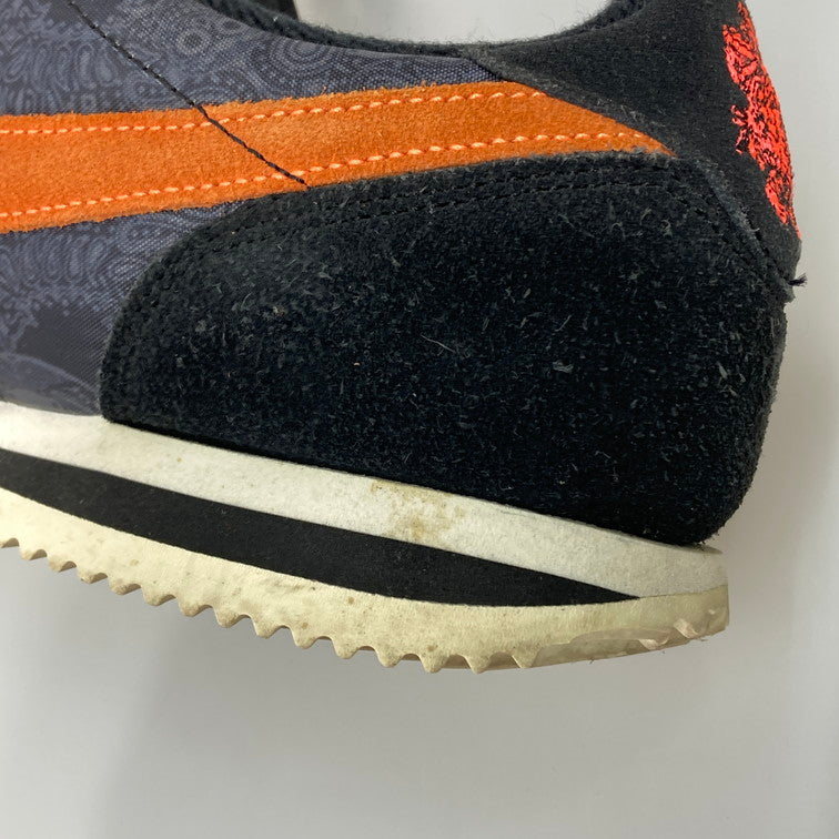 【中古品】【メンズ】 NIKE ナイキ 816562-001 CORTEZ BASIC PREMIUM QS BLACK/BLACK-SAIL 靴 スニーカー 160-251221-WA-04-iwa サイズ：27cm カラー：ブラック オレンジ 万代Net店