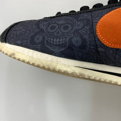 【中古品】【メンズ】 NIKE ナイキ 816562-001 CORTEZ BASIC PREMIUM QS BLACK/BLACK-SAIL 靴 スニーカー 160-251221-WA-04-iwa サイズ：27cm カラー：ブラック オレンジ 万代Net店