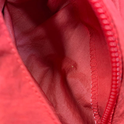 【中古品】【メンズ】 NIKE ナイキ タイ製 CENTER SWOOSH NYLON PULLOVER SHIRT センター スウッシュ ナイロン プルオーバー シャツ トップス 長袖 146-260807-cs-06-izu サイズ：XXL カラー：レッド 万代Net店