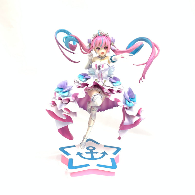 【中古品】 グッドスマイルカンパニー hololive 湊あくあ アニバーサリーライブ 2020 あくあ色 すーぱー☆どり～む♪Ver. 1/7スケールフィギュア 053-261026-ko-01-fur 万代Net店